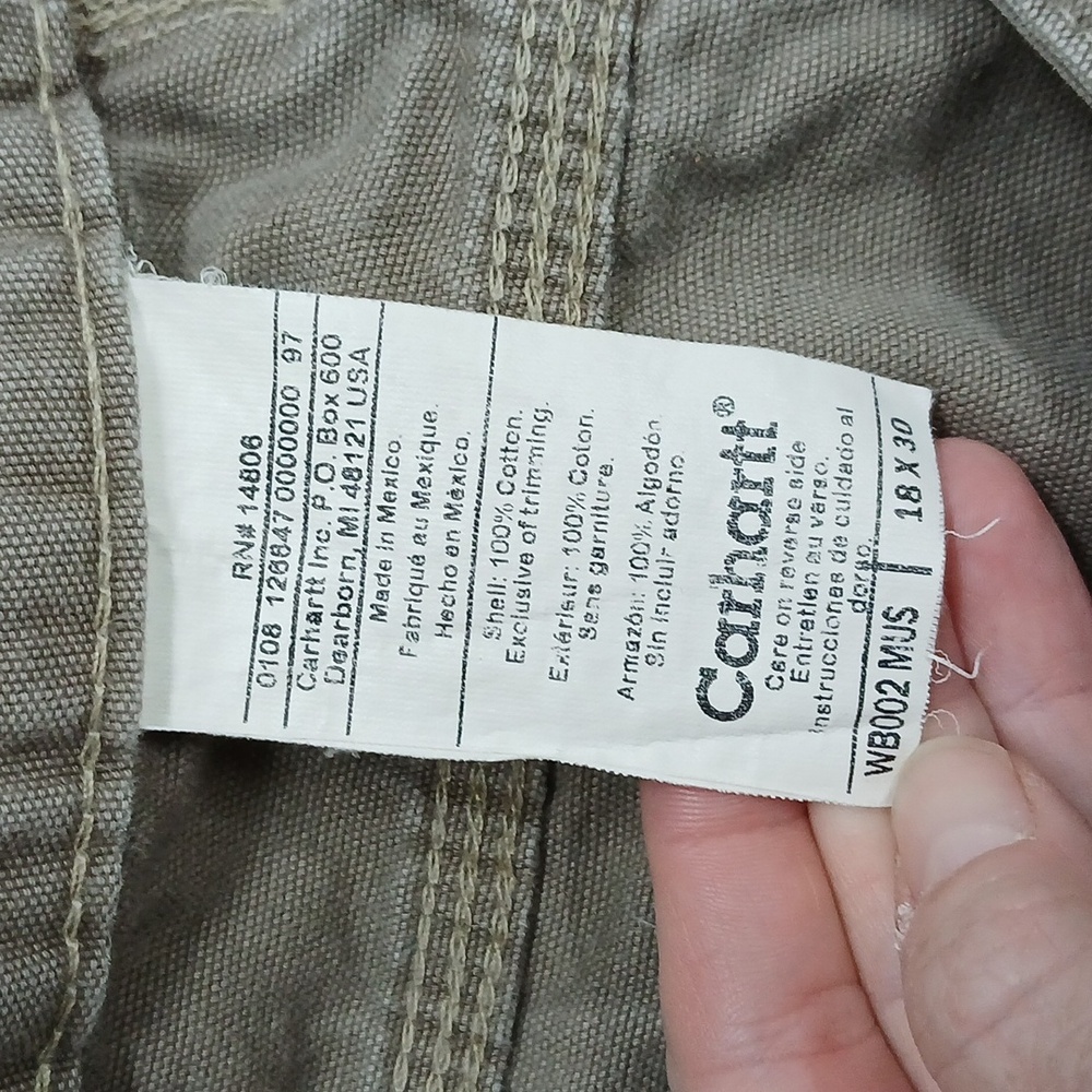 Carhartt Women’s Rugged Flex Loose Fit Canvas Work Pant 36x30 - Picture 5 of 10